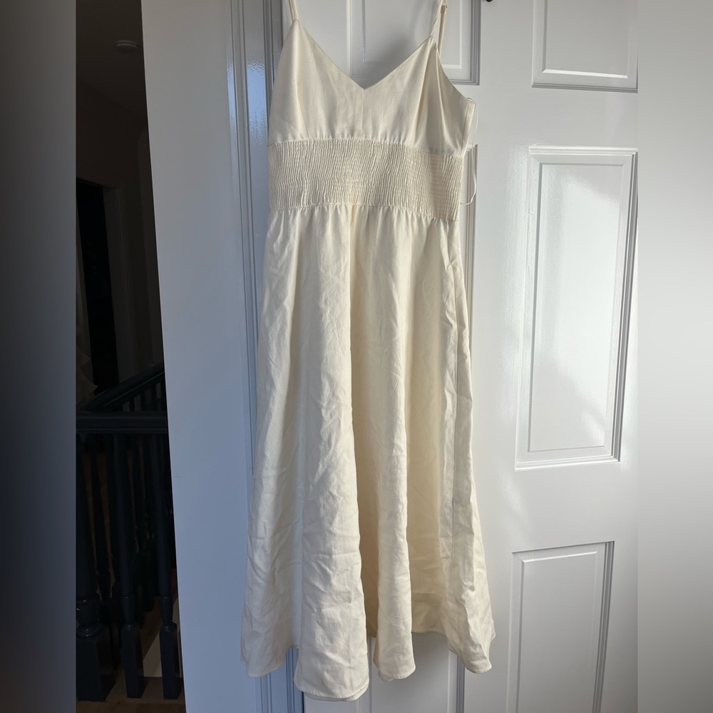 Zara white dress